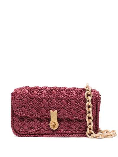 Amato Daniele Straw Shoulder Bag