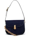 Amato Daniele Suede Shoulder Bag