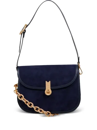 Amato Daniele Suede Shoulder Bag