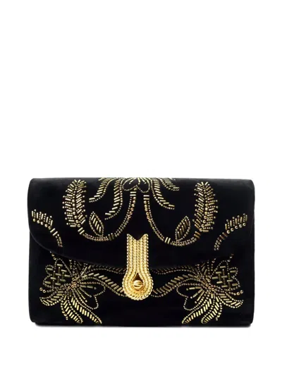Amato Daniele Velvet Clutch Bag
