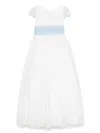Amaya Bow-detail Dress In White