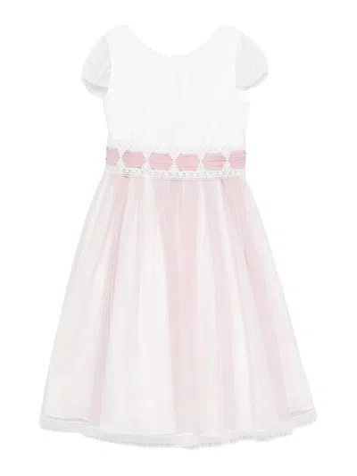Amaya Kids' Dress With Bow In Multi