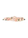 Amaya Floral-appliqué Belt In Neutrals