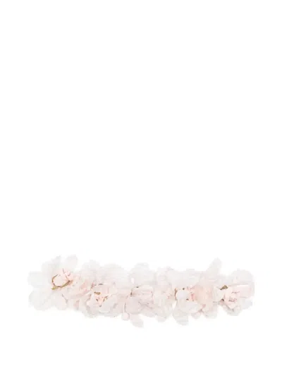 Amaya Kids' Floral Hair Clips In Pink