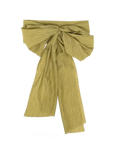 Amaya Kids' Knotted Belt In Green