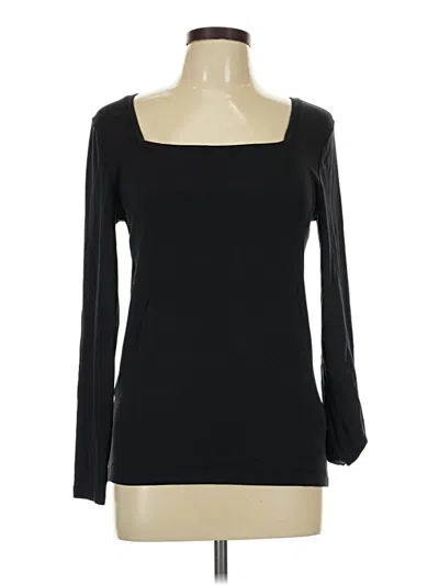 Pre-owned Amazon Essentials 3/4 Sleeve T-shirt In Black