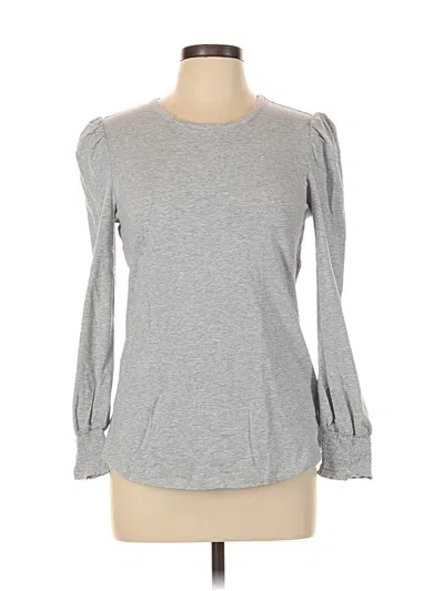Pre-owned Amazon Essentials 3/4 Sleeve T-shirt In Gray