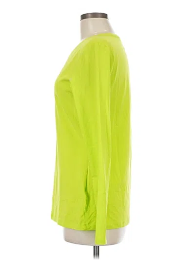 Pre-owned Amazon Essentials 3/4 Sleeve T-shirt In Green