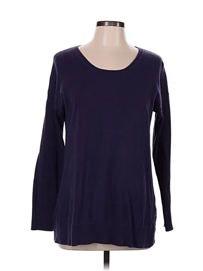 Pre-owned Amazon Essentials 3/4 Sleeve T-shirt In Purple