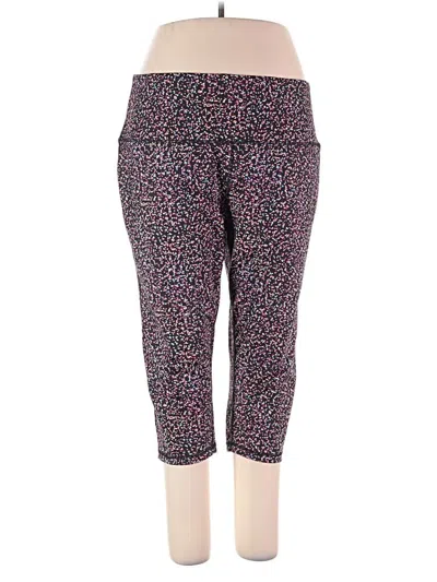 Pre-owned Amazon Essentials Active Pants In Purple