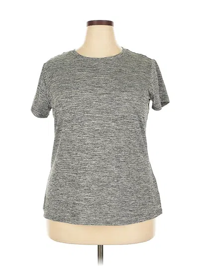 Pre-owned Amazon Essentials Active T-shirt In Gray