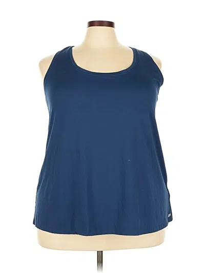 Pre-owned Amazon Essentials Active Tank Top In Blue