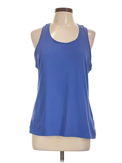 Pre-owned Amazon Essentials Active Tank Top In Blue