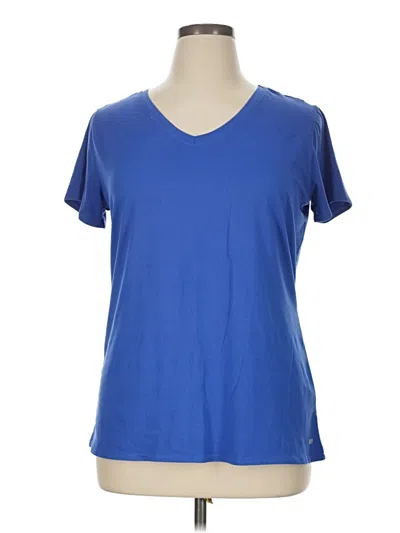 Pre-owned Amazon Essentials Active T-shirt In Blue