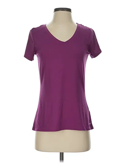 Pre-owned Amazon Essentials Active T-shirt In Purple