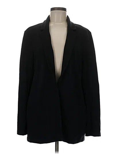 Pre-owned Amazon Essentials Blazer Jacket In Black