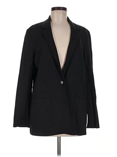 Pre-owned Amazon Essentials Blazer Jacket In Black