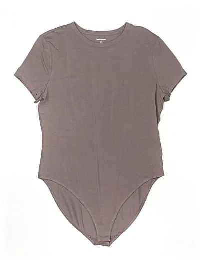 Pre-owned Amazon Essentials Bodysuit In Gray
