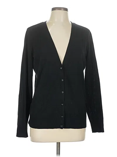 Pre-owned Amazon Essentials Cardigan Sweater In Black