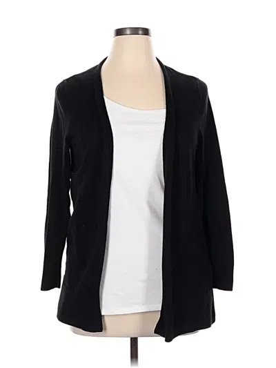 Pre-owned Amazon Essentials Cardigan Sweater In Black