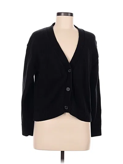 Pre-owned Amazon Essentials Cardigan Sweater In Black