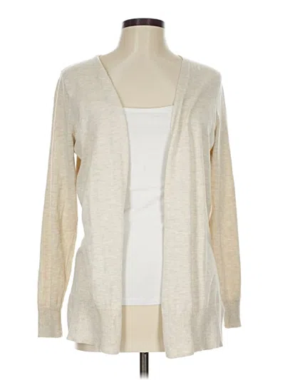 Pre-owned Amazon Essentials Cardigan Sweater In Brown