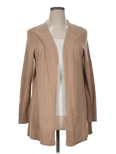Pre-owned Amazon Essentials Cardigan Sweater In Brown
