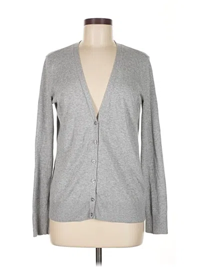 Pre-owned Amazon Essentials Cardigan Sweater In Gray
