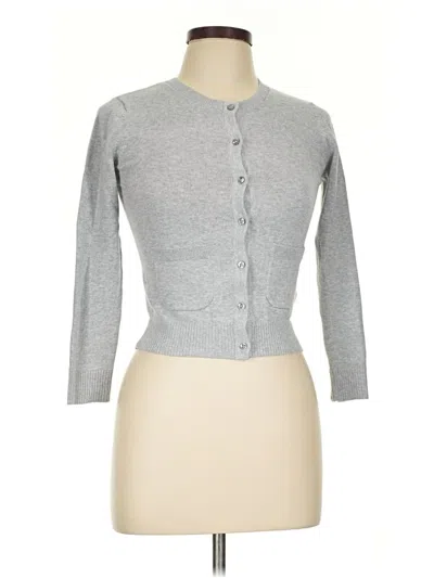 Pre-owned Amazon Essentials Cardigan Sweater In Gray