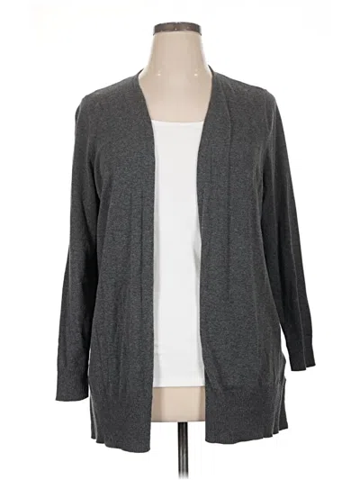 Pre-owned Amazon Essentials Cardigan Sweater In Gray