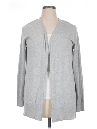 Pre-owned Amazon Essentials Cardigan Sweater In Gray