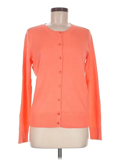 Pre-owned Amazon Essentials Cardigan Sweater In Orange