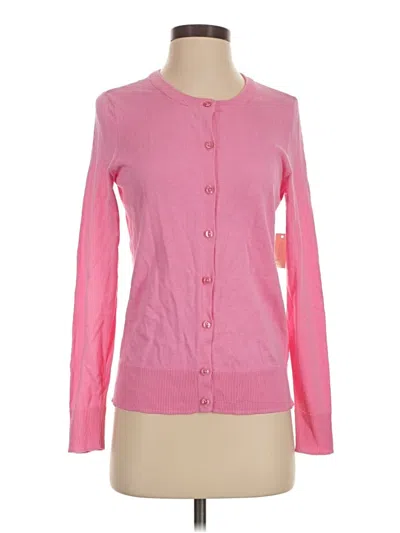 Pre-owned Amazon Essentials Cardigan Sweater In Pink