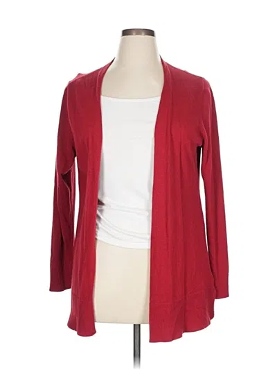 Pre-owned Amazon Essentials Cardigan Sweater In Red