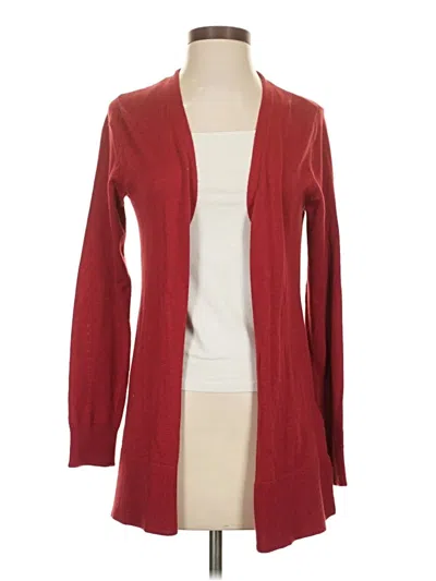 Pre-owned Amazon Essentials Cardigan Sweater In Red