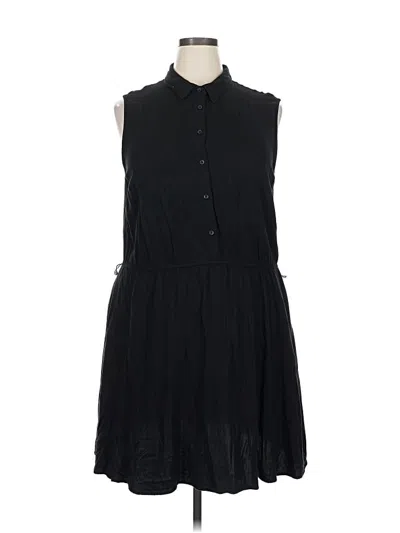 Pre-owned Amazon Essentials Casual Dress In Black