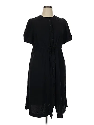 Pre-owned Amazon Essentials Casual Dress In Black