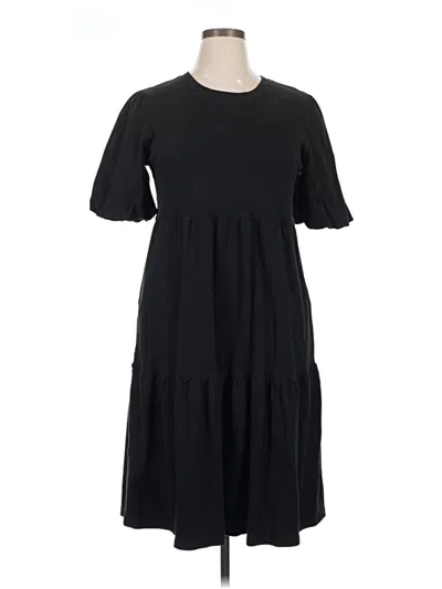 Pre-owned Amazon Essentials Casual Dress In Black