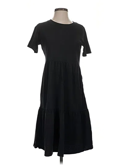 Pre-owned Amazon Essentials Casual Dress In Black