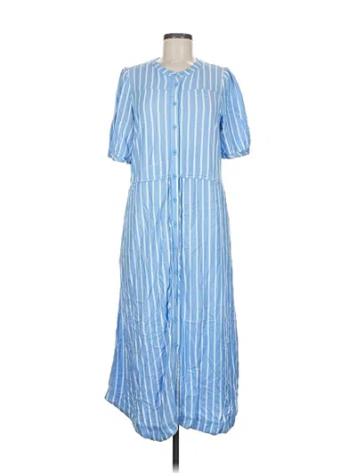 Pre-owned Amazon Essentials Casual Dress In Blue