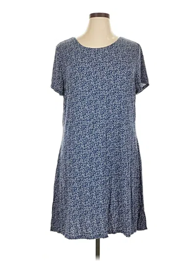 Pre-owned Amazon Essentials Casual Dress In Blue
