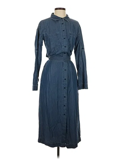Pre-owned Amazon Essentials Casual Dress In Blue