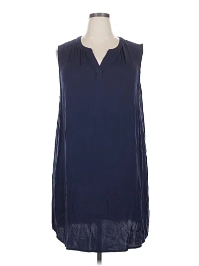 Pre-owned Amazon Essentials Casual Dress In Blue