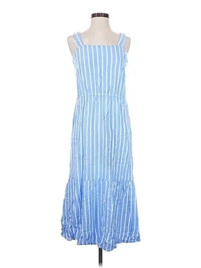Pre-owned Amazon Essentials Casual Dress In Blue