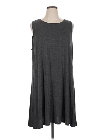 Pre-owned Amazon Essentials Casual Dress In Gray