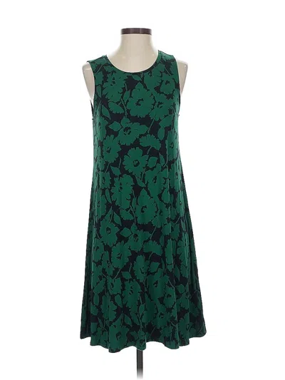 Pre-owned Amazon Essentials Casual Dress In Green