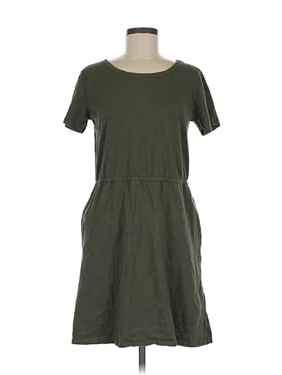 Pre-owned Amazon Essentials Casual Dress In Green