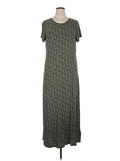 Pre-owned Amazon Essentials Casual Dress In Green