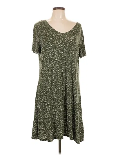Pre-owned Amazon Essentials Casual Dress In Green