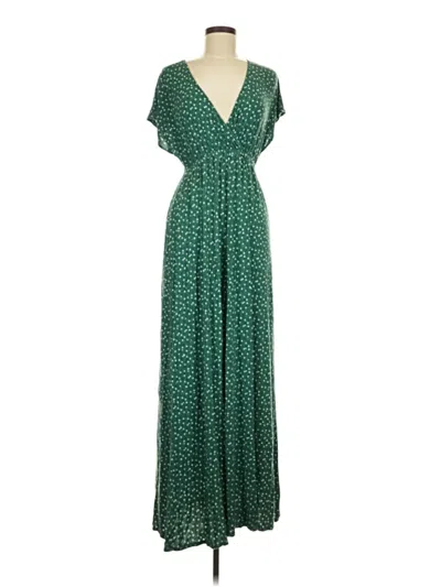 Pre-owned Amazon Essentials Casual Dress In Green